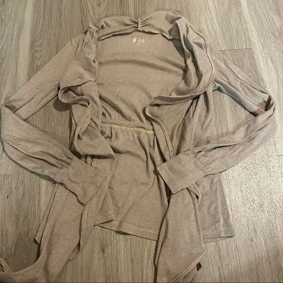 Converse All Star beige open cotton blend cardigan - Picture 1 of 6